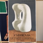 Original Vintage Poster CARDENAS Le Point Cardinal 1973