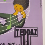 teppaz original vintage poster