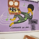 teppaz original vintage poster