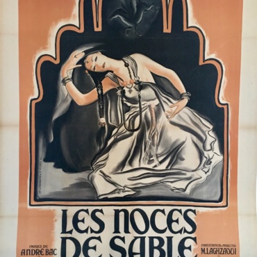 Les Noces de Sable 1948 Original Vintage Film Poster