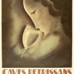 Caves Petrissans Maison Centenaire Original Vintage Poster