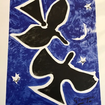 George Braque Les Oiseaux Medium Size