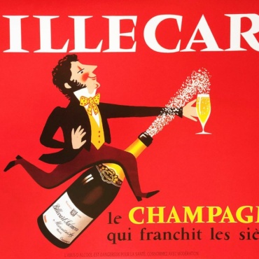 Billecart Hereve Morvan vintage poster