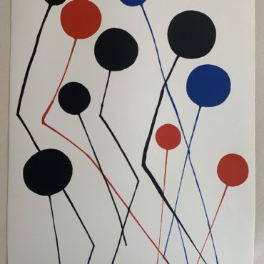 Calder 1973 Original Lithograph