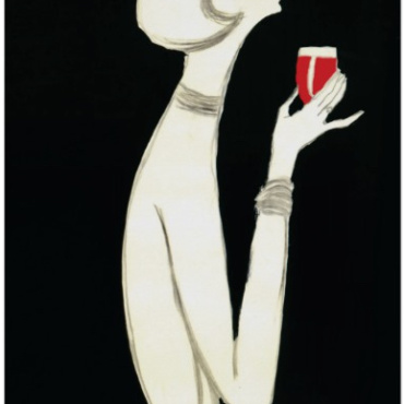 Campari Rouge by Villemot Original Vintage Poster