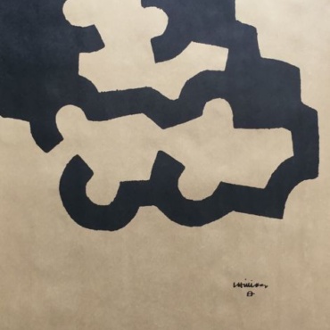 Eduardo Chillida - Composición - 1980 Original Vintage Poster 2