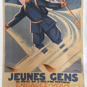 Jeunes Gens Republique Francaise Original Vintage Poster