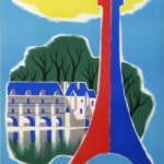 FRANCE PARIS Guy Georget Original Vintage Poster