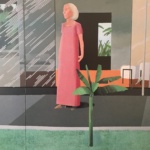 Beverly Hills Housewife by David Hockney Original Vintage Poster