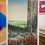 Marysville Original Vintage Art Deco Poster