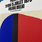 Poliakoff Galerie Melki 1975 Exhibition Poster Letitia Morris Gallery