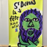 Quarez Fete De Saint Denis Original Vintage Poster