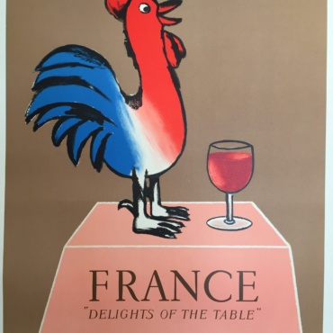 Savignac Delights of France original vintage poster