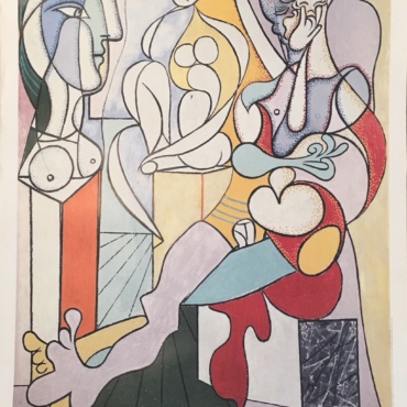 Picasso Surreal Fondation Beyeler Original Vintage Poster