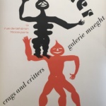 Calder Crags and Critters Galerie Maeght Original Vintage Poster