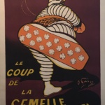 Le Coup De La Semelle Michelin Original Vintage Poster