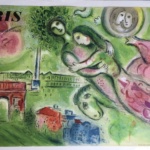 Chagall opera paris original vintage poster