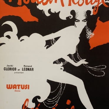 Gruau Moulin Rouge Original Vintage Poster