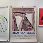 Bram Van Velde Galerie Maeght Original Vintage Poster