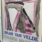 Bram Van Velde Galerie Maeght Original Vintage Poster