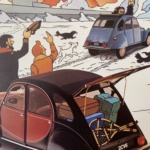 tin tin vintage poster