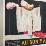 Au Bon Marche by René Vincent Original Vintage Poster