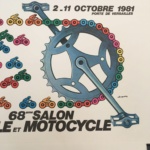 Cycle et Motocycle 1981 Original Vintage Poster