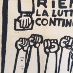 Le Vote Ne Change Rien La Lutte Continue Original Vintage Poster