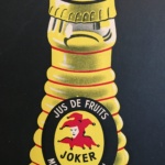 Joker Jus De Fruits by Auriac Original Vintage Poster.