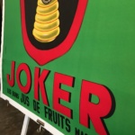 Joker Jus De Fruits by Auriac Original Vintage Poster.