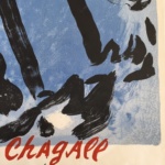 Marc Chagall Musee De Beaux-Arts Original Vintage Poster