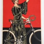 Patria Bicycle 1900's Original Vintage Poster Letitia Morris Gallery