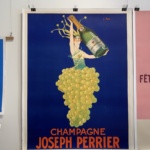 Joseph Perrier champagne Original vintage poster