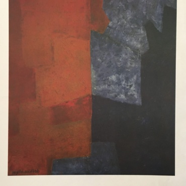 Abstraction by POLIAKOFF Original Vintage Poster