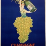 Joseph Perrier champagne Original vintage poster