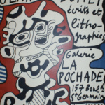 Jean Dubuffet GALERIE LA POCHADE Original Vintage Poster