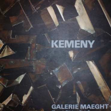 Zoltan Kemeny Galerie Maeght Original Vintage Poster