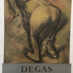 Degas Galerie De Poche Original Vintage Poster