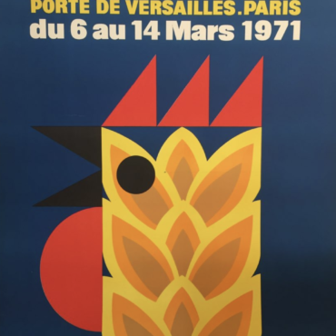 Salon international de l'agriculture Original Vintage Poster