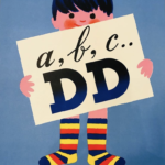 a, b, c... DD by Herve Morvan Original Vintage Poster