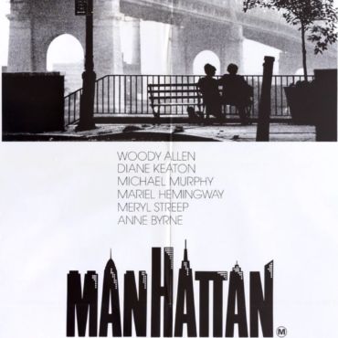 Manhattan 1979 Woody Allen Original Vintage Film Poster