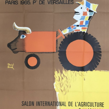 Alain Gauthier 'De L'agriculture' Original Vintage Poster