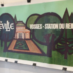 CONTREXÉVILLE 'Vosges Station Du Rein' Bus Poster