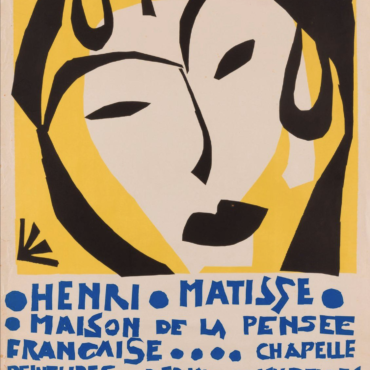 Henri Matisse ORIGINAL VINTAGE LITHOGRAPH POSTER