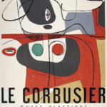 Le Corbusier Musée National d'Art Moderne Original Vintage Poster