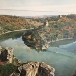 France Marche: la vallee de la Creuse Crozant Original Vintage Poster