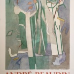 Andre Beaudin Galerie Louise Original Vintage Poster