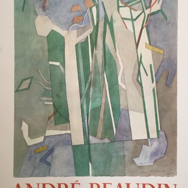 Andre Beaudin Galerie Louise Original Vintage Poster