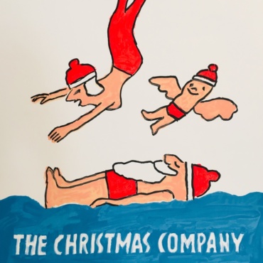 Savignac The Christmas Company Original Vintage Poster