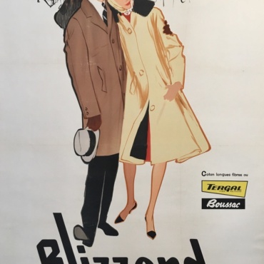 Gruau Blizzand tergal boussac Original Vintage Poster